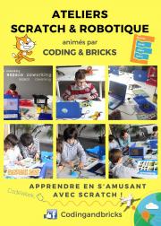 Image illustrant Atelier de programmation et de robotique pour les enfants avec Coding & Bricks