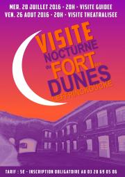 Image illustrant Visite nocturne du fort des dunes 