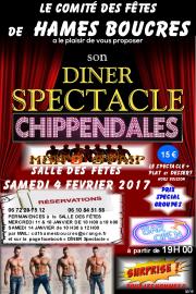 Image illustrant Diner Spectacle "CHIPPENDALES"