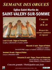 Côte d'Opale- concerts orgue 19, 20,21 août