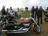 Moto club balade custom