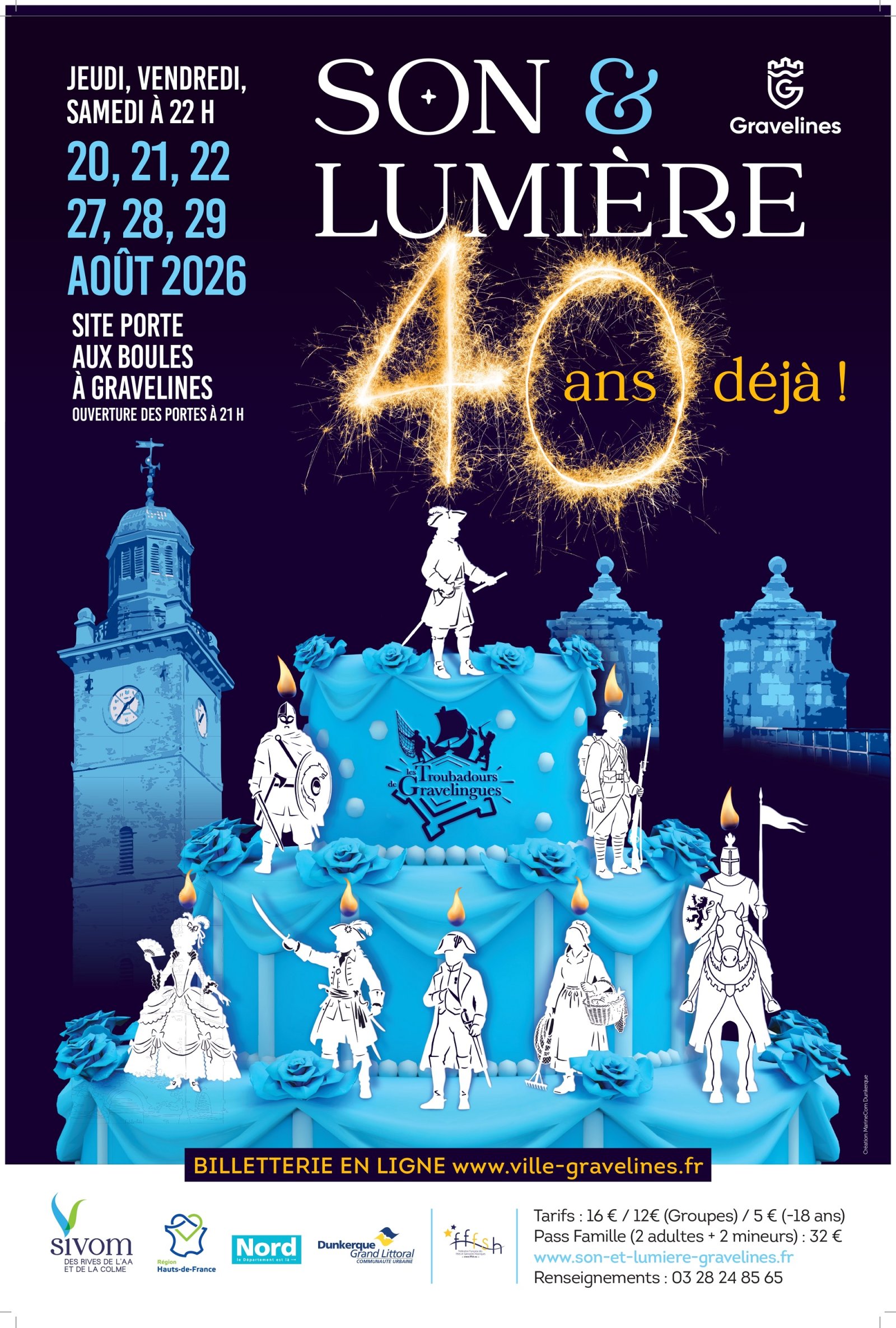 Son et Lumière de Gravelines – 40 ans déjà ! — photo 1/1