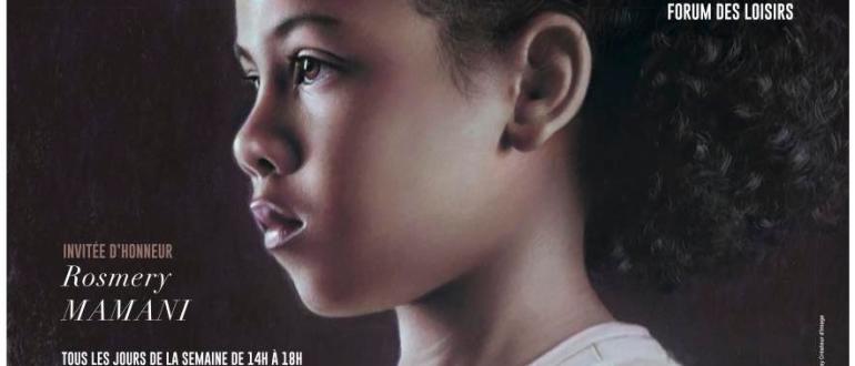 Visuel pour exposition internationale de pastel