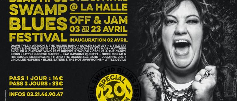 Visuel pour beautiful swamp blues festival