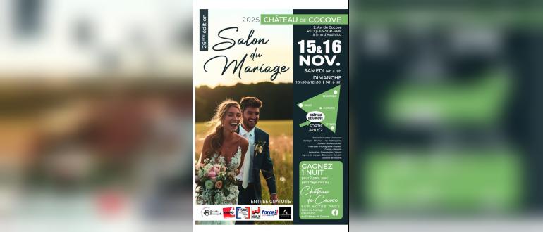 Visuel pour salon du mariage d'audruicq