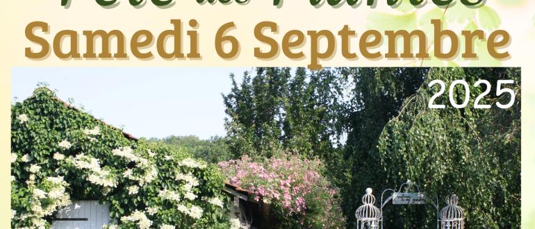 Visuel pour fête des plantes et du jardin