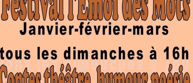 Visuel pour festival l'emoi des mots