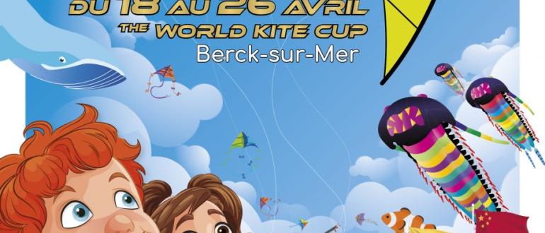 Visuel pour les rencontres internationales de cerfs-volants