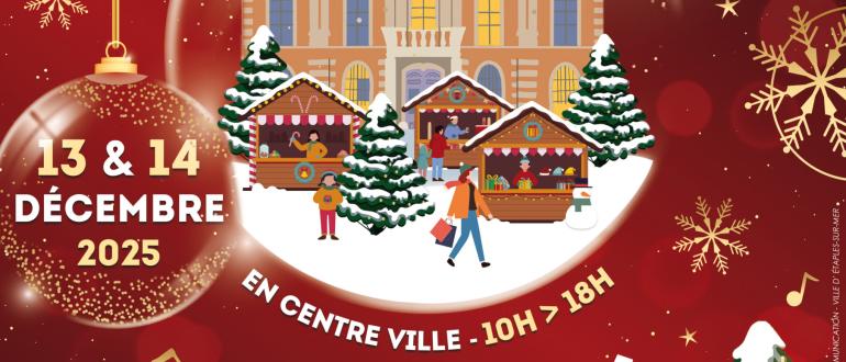 Visuel pour marché de noël - Étaples