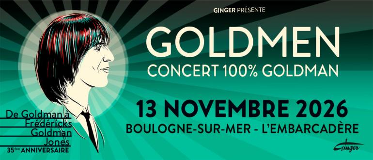 Visuel pour goldmen en concert