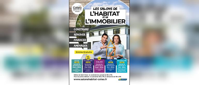 Visuel pour salon de l'habitat et de l'immobilier