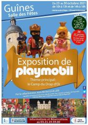 Image illustrant Exposition de Playmobil sur le thème du Camp du Drap d'Or