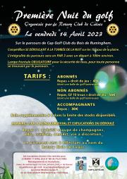 Image illustrant la nuit du golf