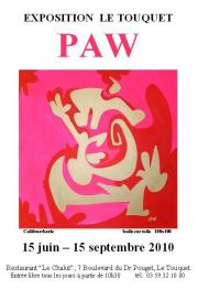 Image illustrant Exposition de l'artiste peintre Géraldine Pawletta, dit PAW