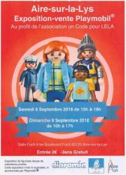 Image illustrant Exposition Vente Playmobil