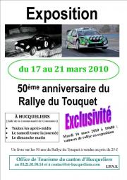 Image illustrant Expo sur le 50ème anniversaire du Rallye du Touquet