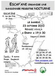 Image illustrant Randonnée pédestre nocturne 