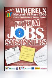 Image illustrant Forum des jobs saisonniers