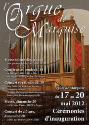 Image illustrant L'Orgue de Marquise : cérémonies d'inauguration