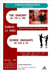 Image illustrant Thé et soirée dansante
