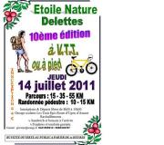 Image illustrant 10 ème édition de l'étoile nature de Delettes.