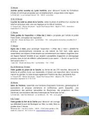 Image illustrant Agenda du patrimoine fevrier mars 2024