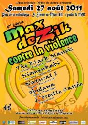 Image illustrant 6ème festival un max de zic contre la violence