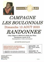 Image illustrant Randonnée Dimanche 13 Août 2023 à Campagne les Boulonnais
