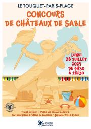 Image illustrant Grand concours de châteaux de sable